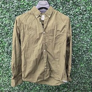 American Eagle Olive Green Men's Shirt size M